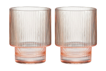 Набор стаканов для воды Modern Classic, розовый, 0,32 л, 2 шт