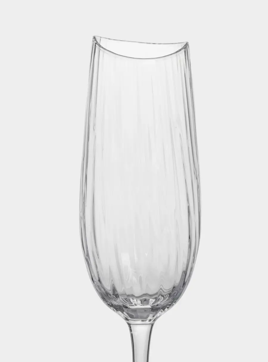 Бокал для шампанского, 270 мл, 2 шт, кристальное стекло, Violin, image-4