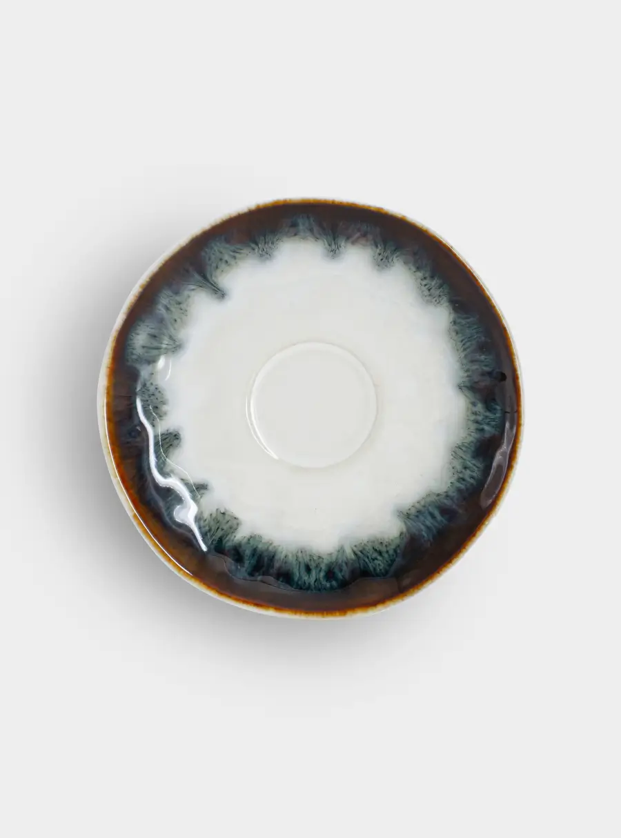 Чашка с блюдцем, 120 мл, синяя, Nuances ,image-2