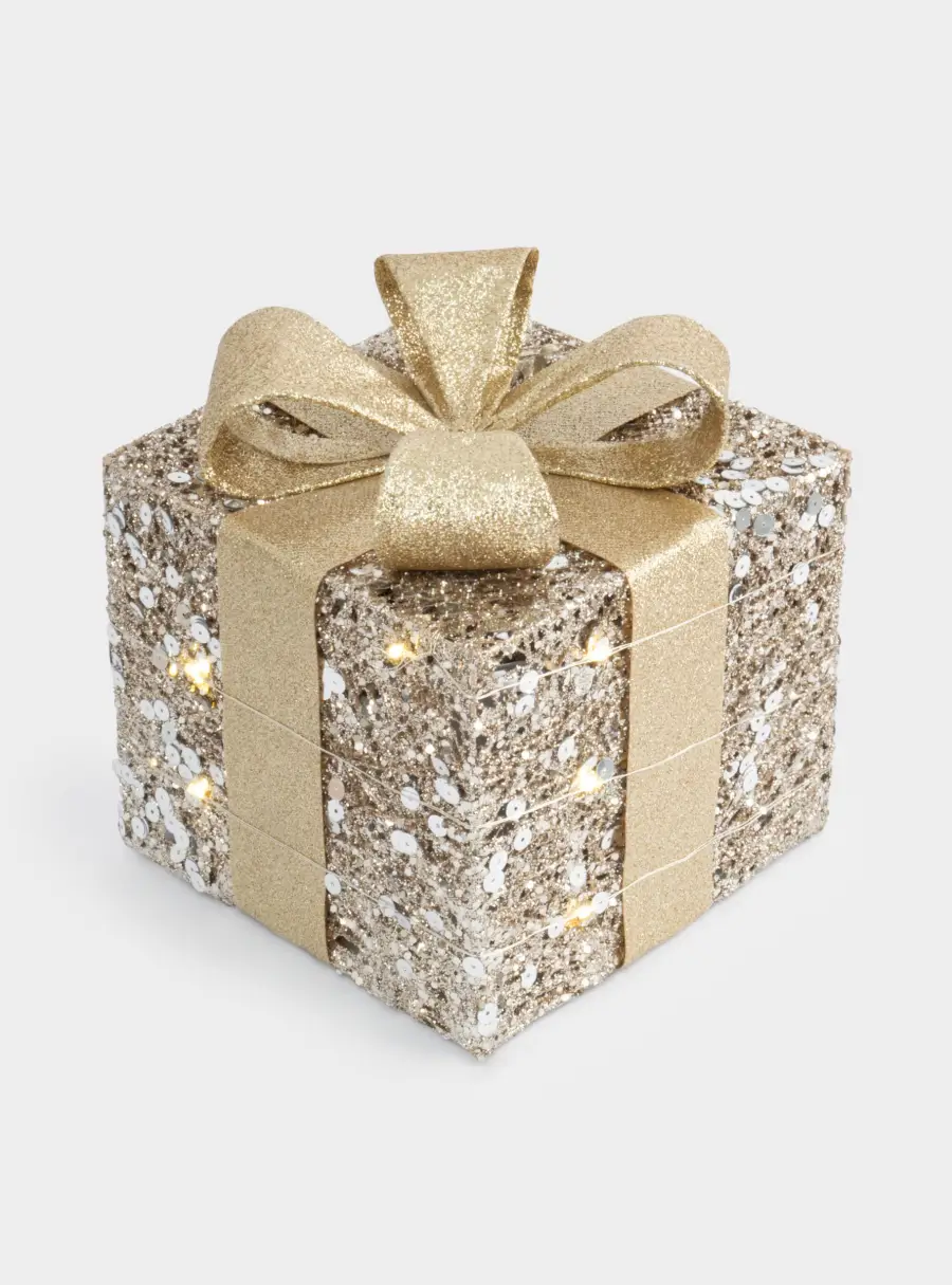 Статуэтка с подсветкой, 15 см, полиэстер/металл, шампань, Подарок, Celebration ,image-1