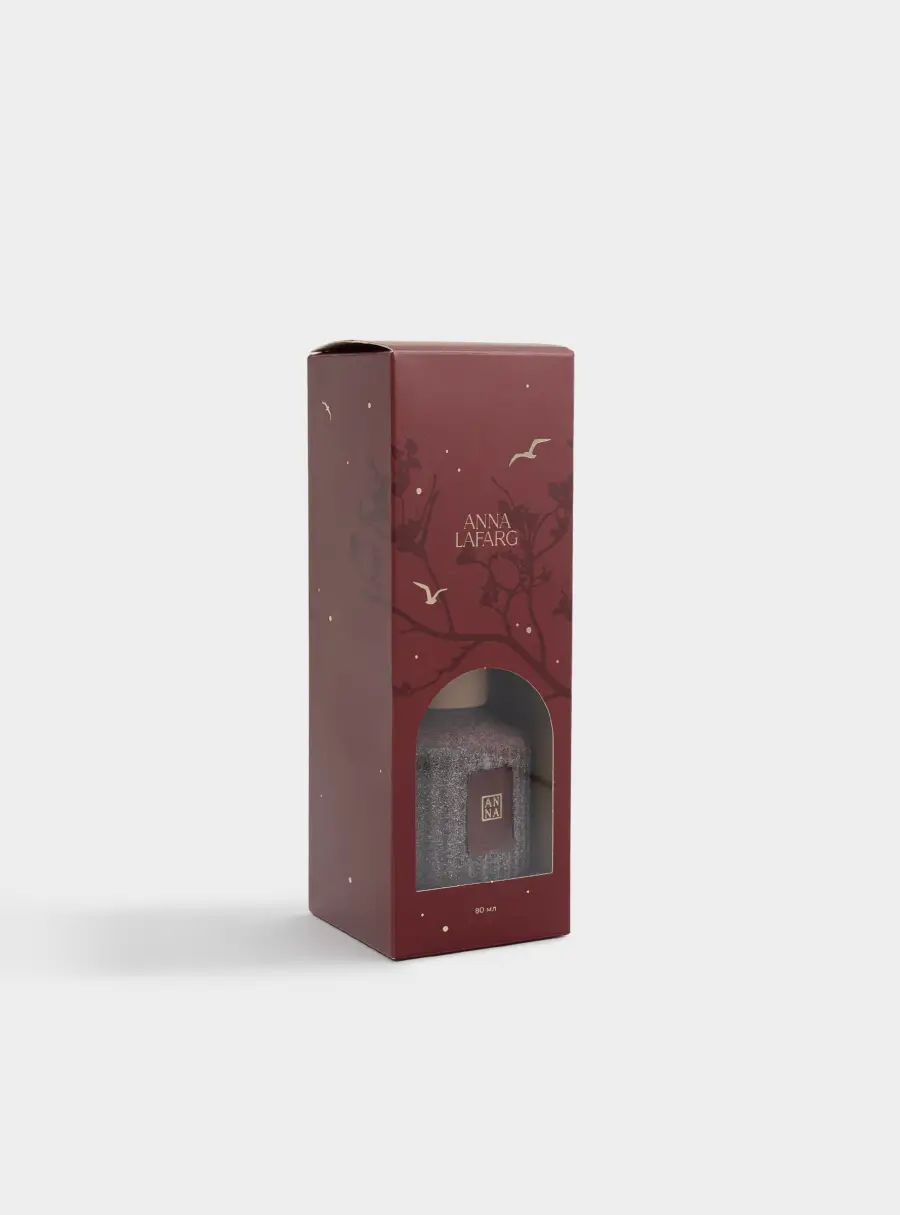 Ароматический диффузор, 80 мл, бордовый, Mint&Sandalwood, Crystal ,image-3