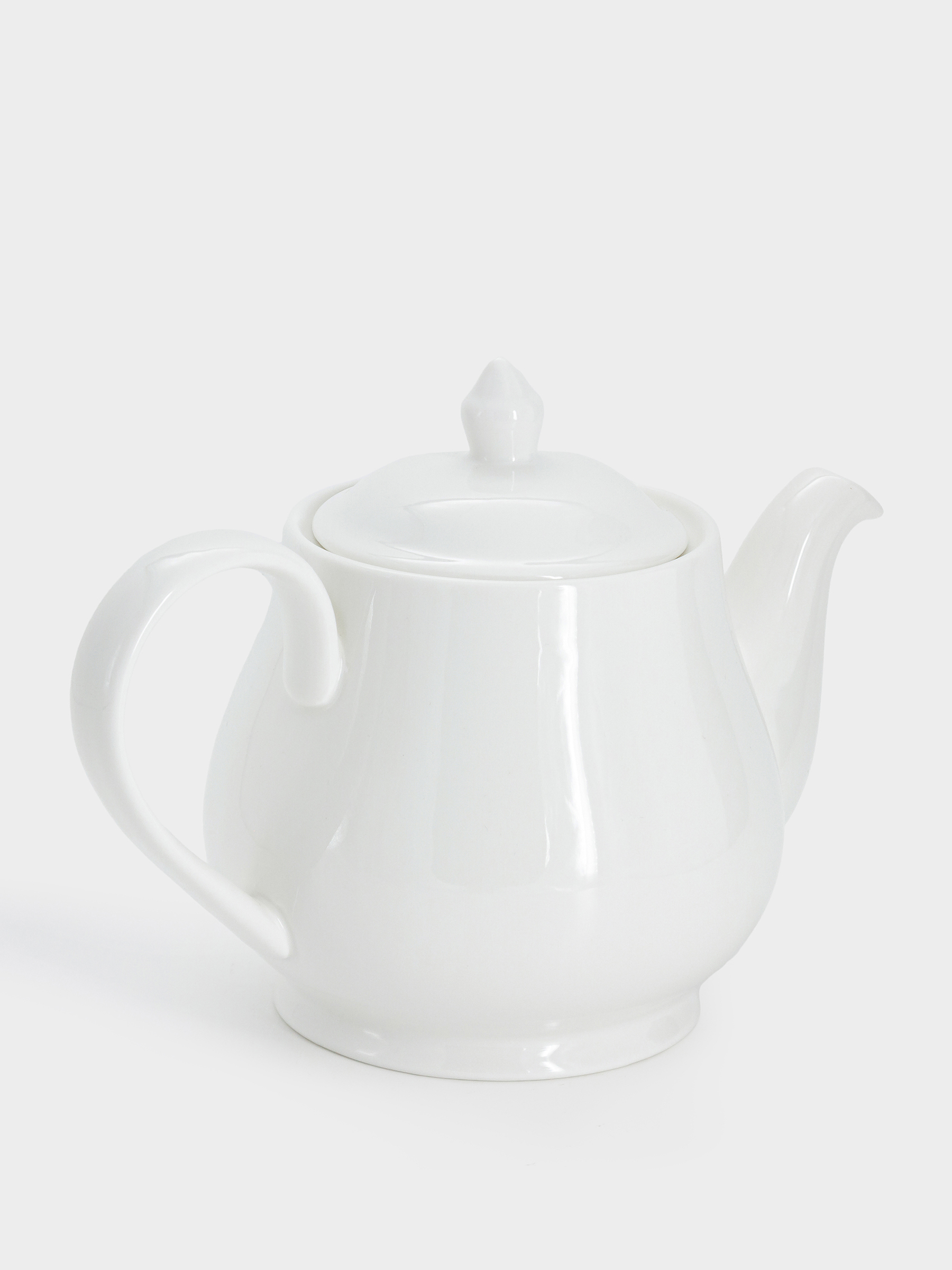 Чайник заварочный, 1 л, фарфор P, белый, White Basics, image-3
