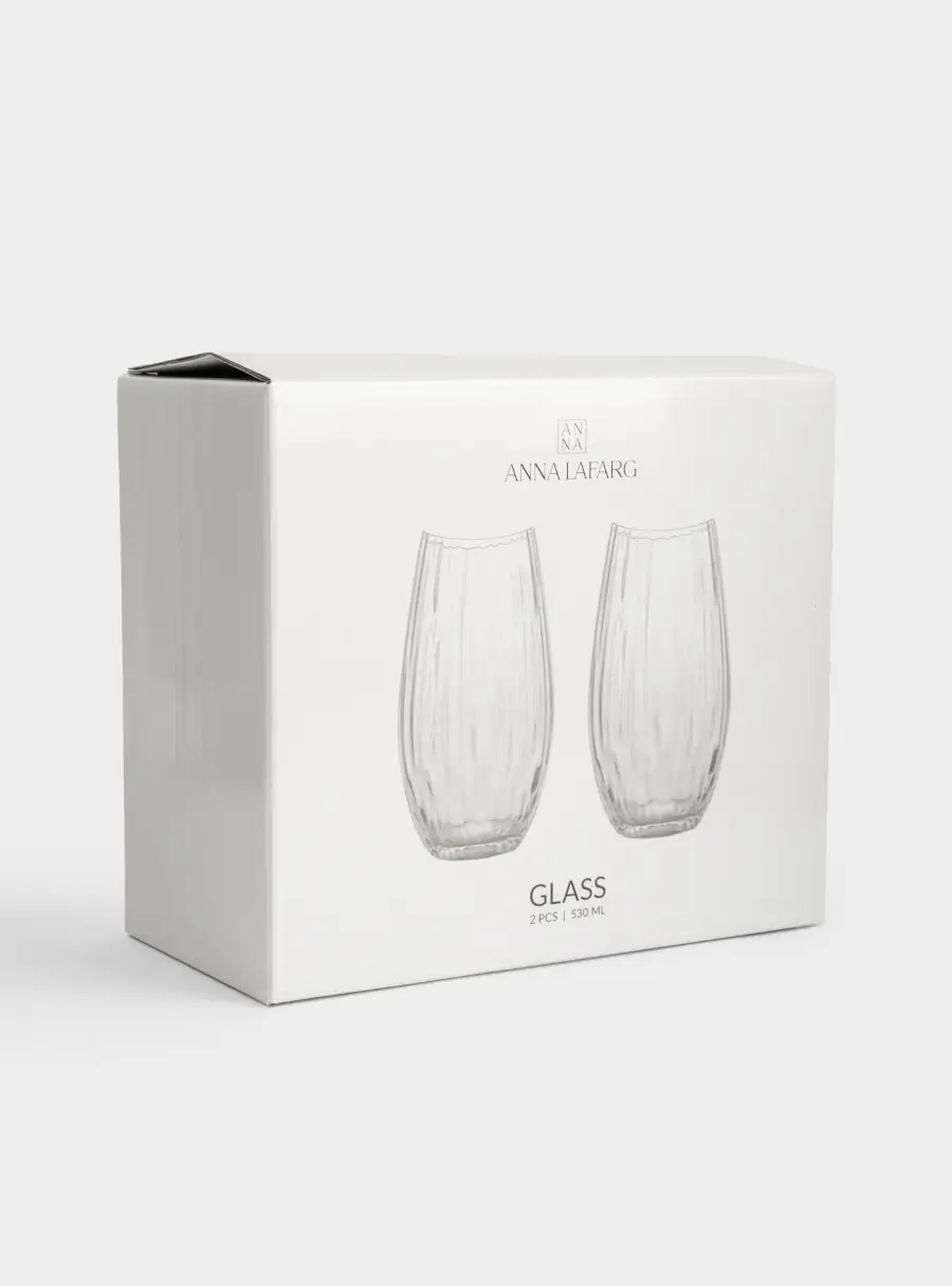 Стакан, 15 см, 530 мл, 2 шт, кристальное стекло, Violin, image-6