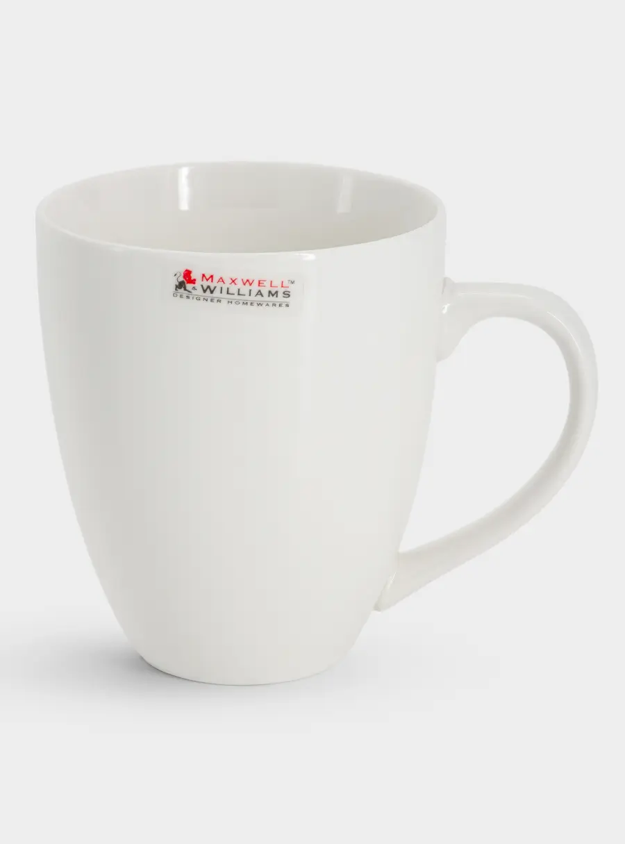 Кружка, 480 мл, фарфор P, белая, White Basics, image-4