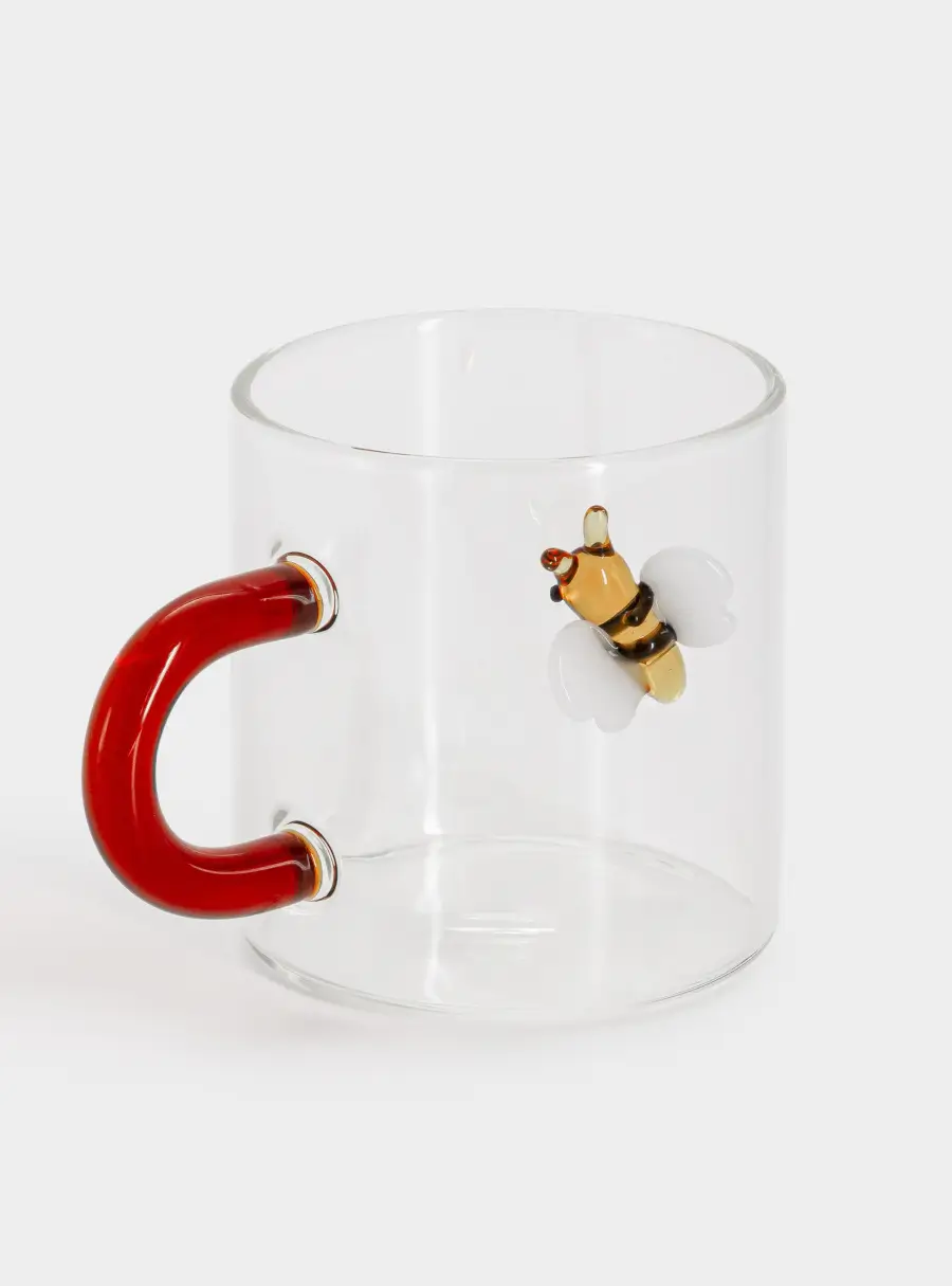 Кружка кофейная, 130 мл, 2 шт, стекло Б, Пчелки, Monterey ,image-2