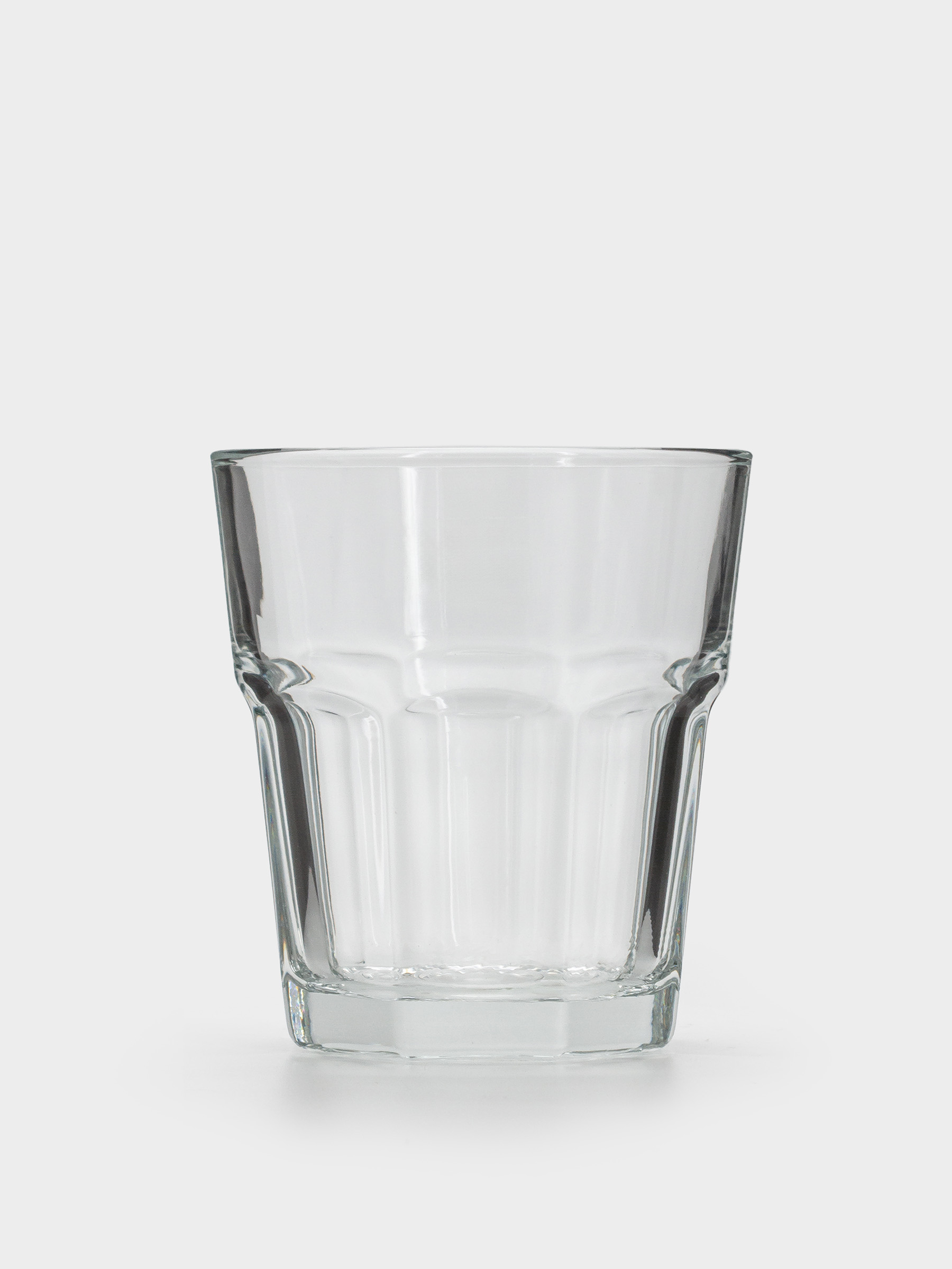 Стакан, 9 см, 300 мл, стекло, Граненый, image-1