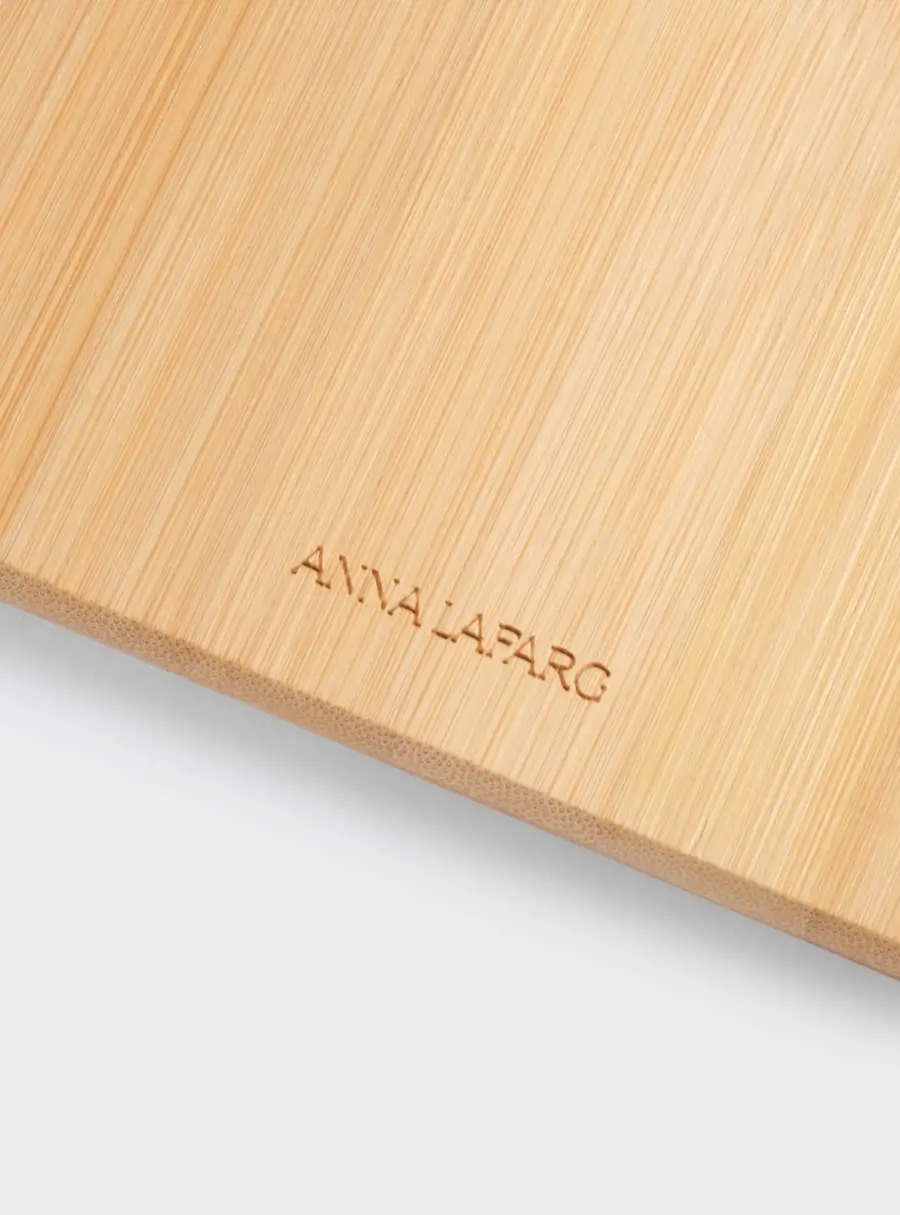 Доска разделочная, 20х15 см, прямоугольная, бамбук, Calm, image-4