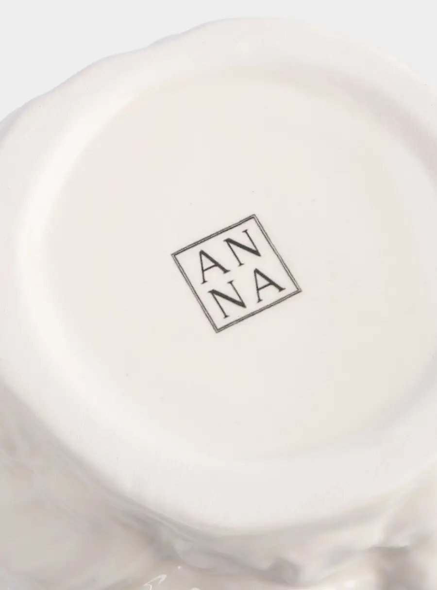 Ваза для цветов, 20 см, керамика, молочная, Цветы, Blossom, image-6