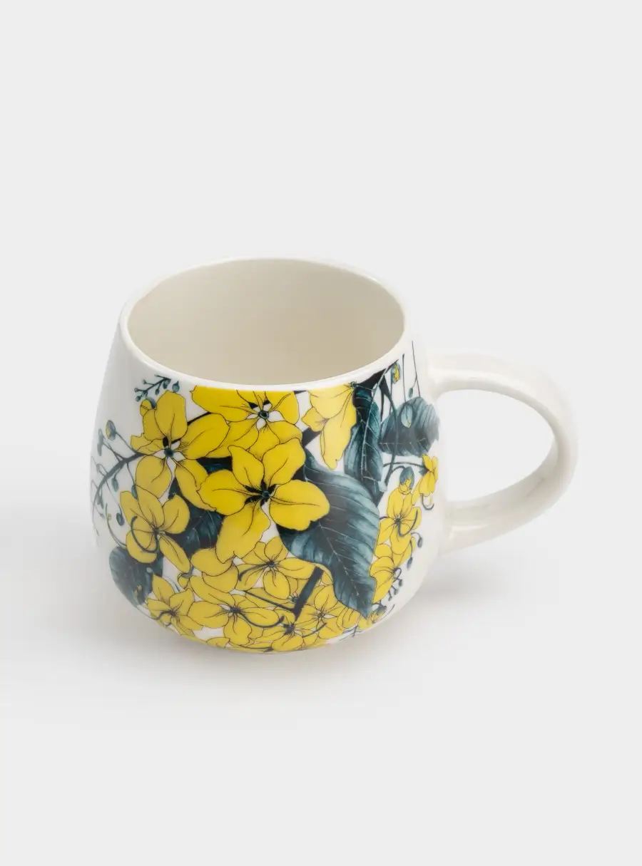 Кружка, 400мл, фарфор P, Акация, image-3