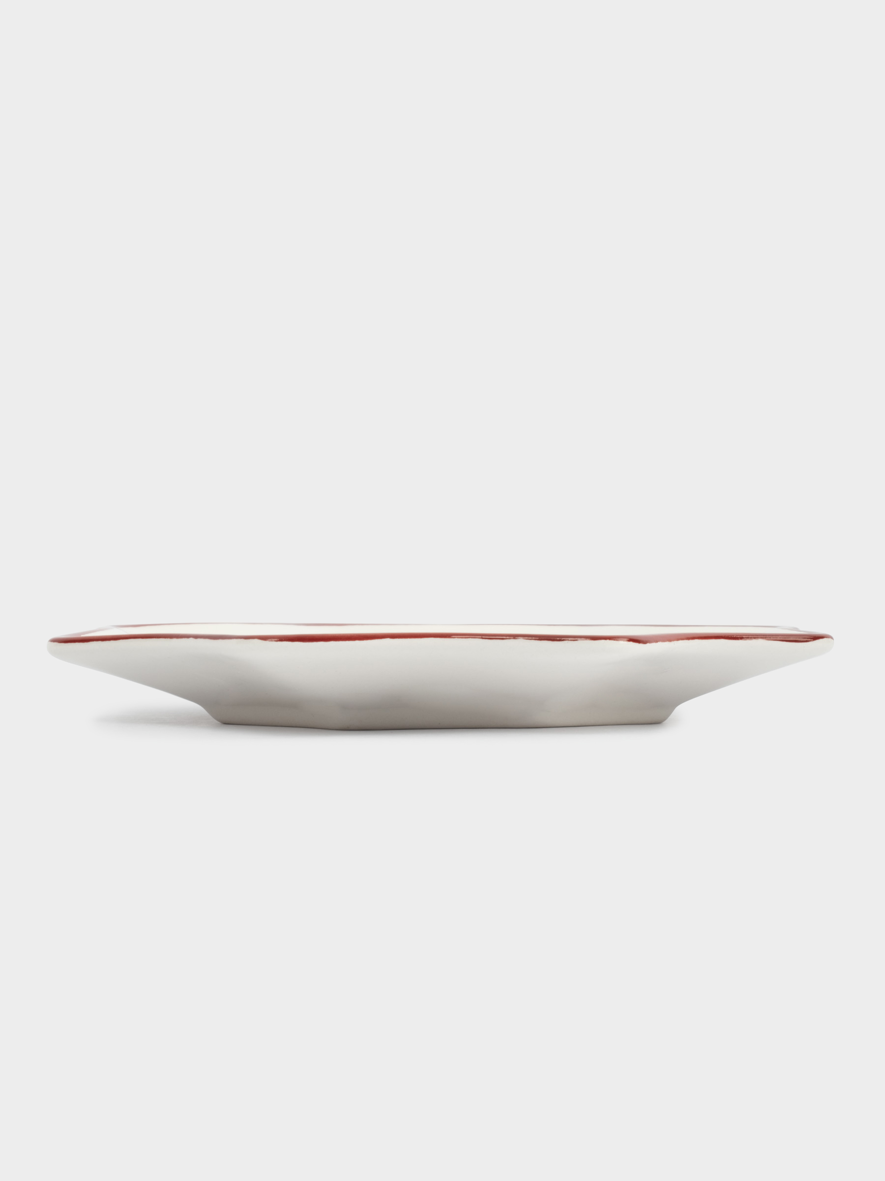 Блюдо, 20 см, керамика, красное, Лошадка, Festival, image-3