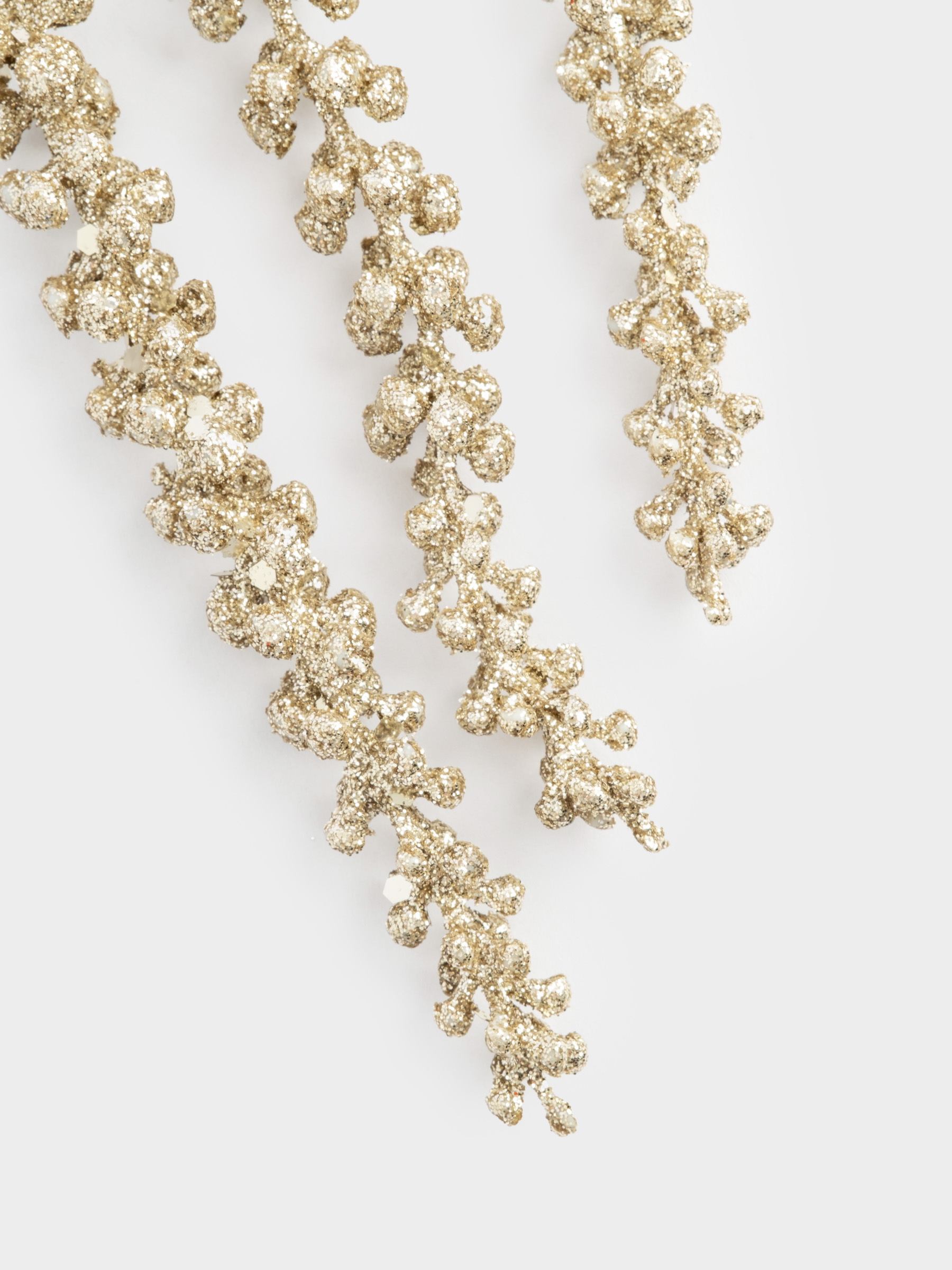 Ветка декоративная, 55 см, пластик/металл, Амарант, Interior gold, image-2