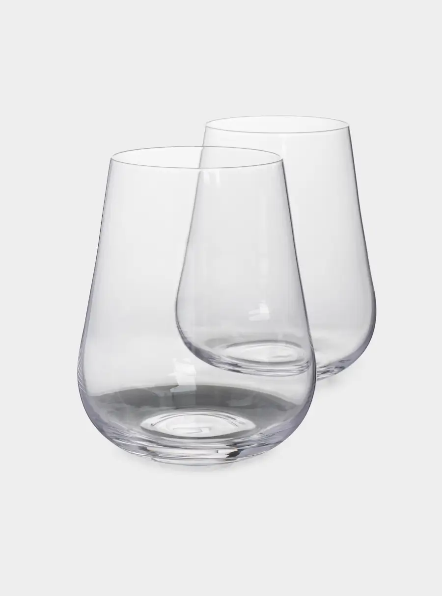 Стакан, 12 см, 540 мл, 2 шт, кристальное стекло, Rodengo ,image-1
