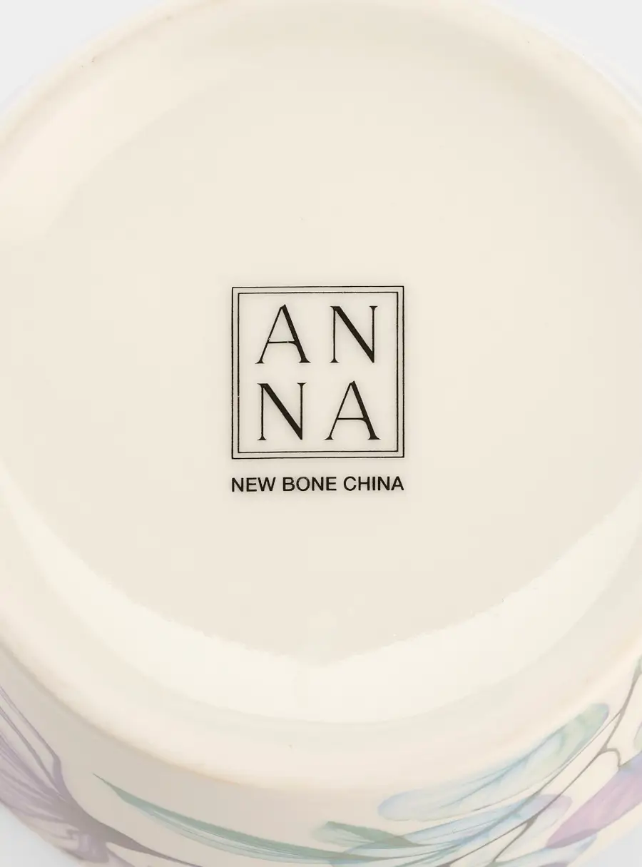 Кружка, 480 мл, фарфор N, белая, Азалия фиолетовая, Magic flowers, image-5