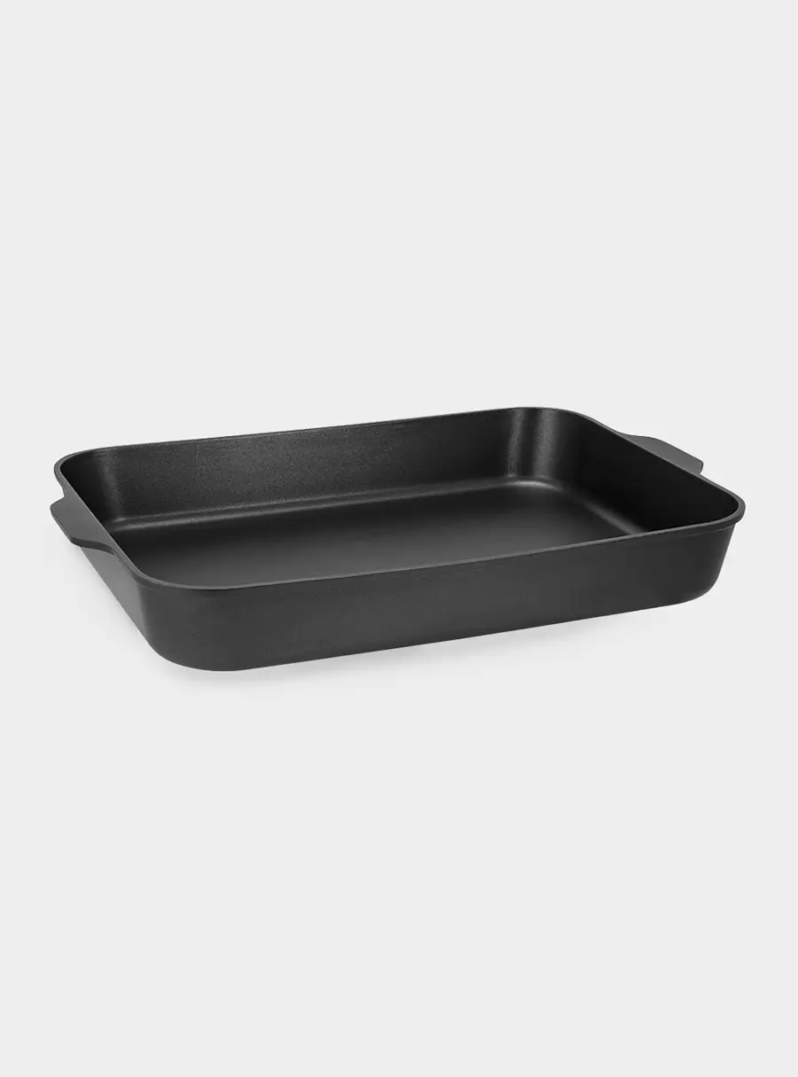 Форма для запекания, 38x28.5x5.5 см, чёрная, с покрытием, Agile, image-1