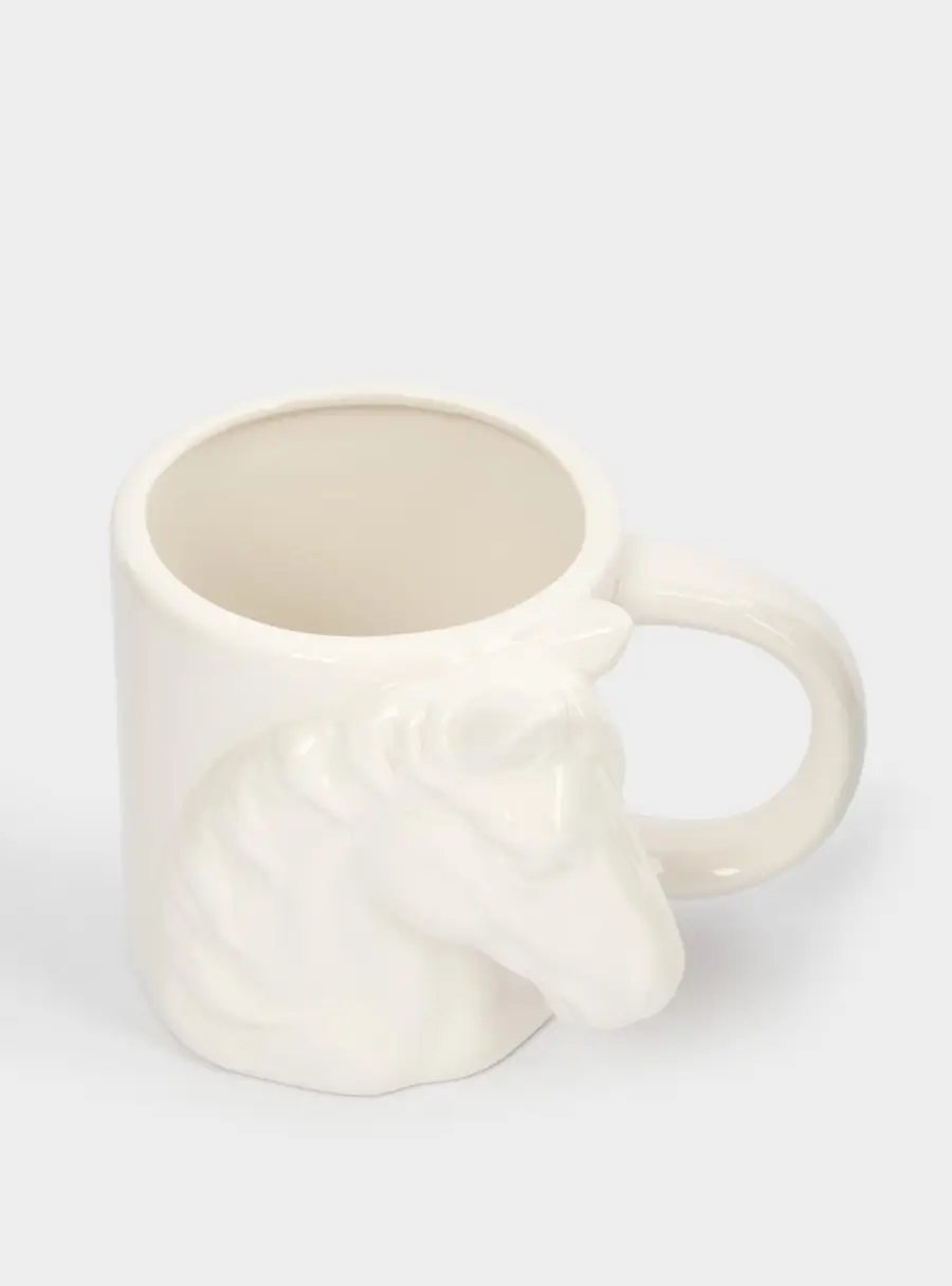 Кружка, 500 мл, фарфор P, белая, Конь, Horse ,image-1