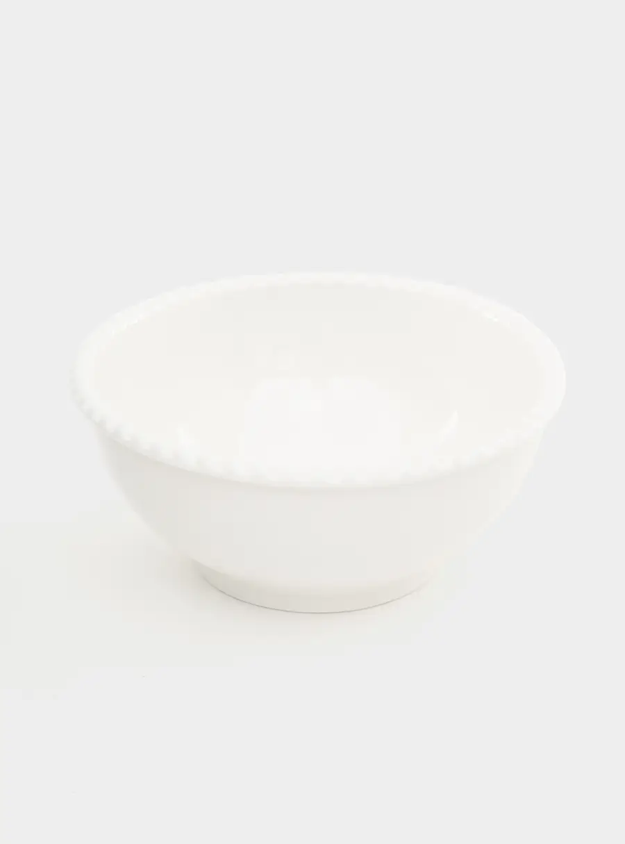 Салатник, 16 см, 0.75 л, белый, Tiffany ,image-1