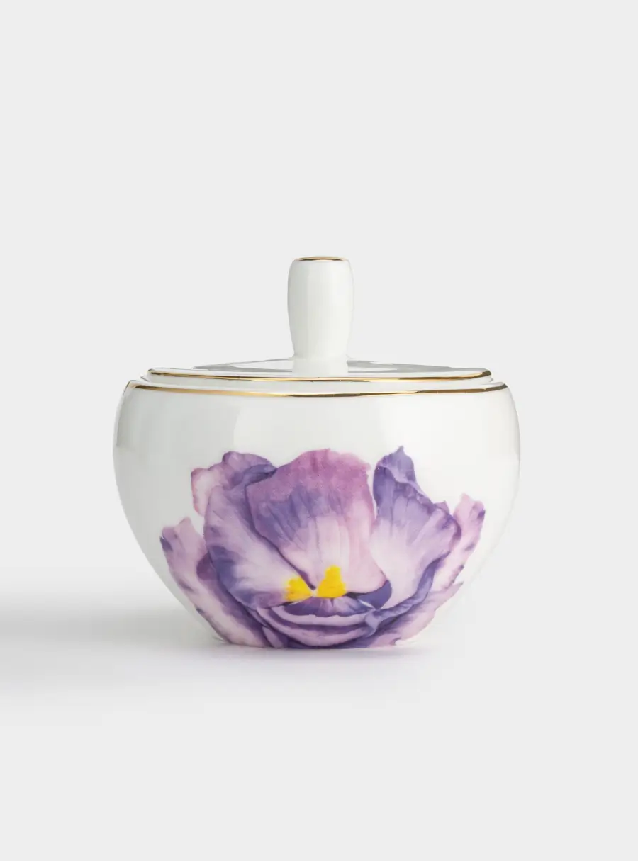 Сахарница, 9х9 см, 0,25 л, фарфор F, Iris, image-0