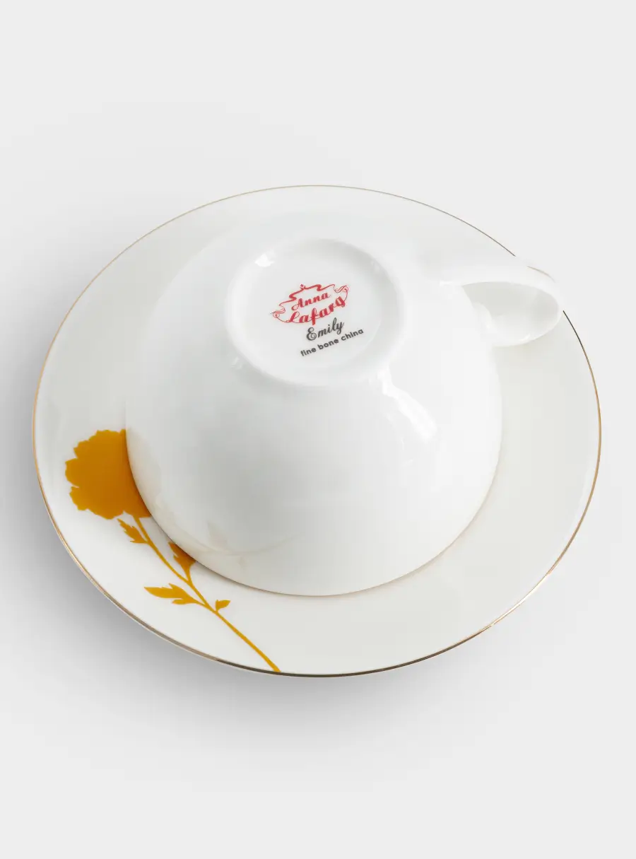 Чашка с блюдцем, 250 мл, Мак ,image-3