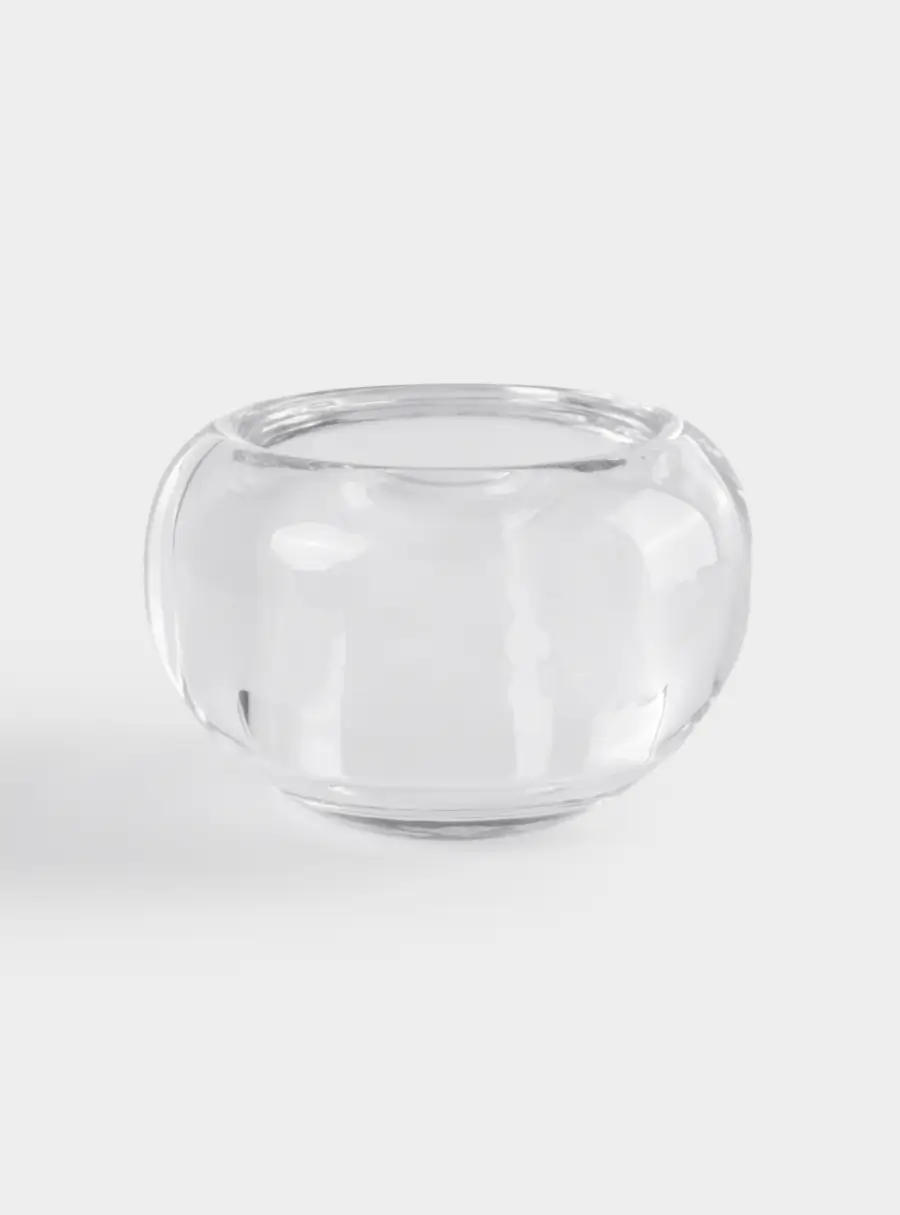 Подсвечник, 9 см, для чайной свечи, стекло, Song ,image-0