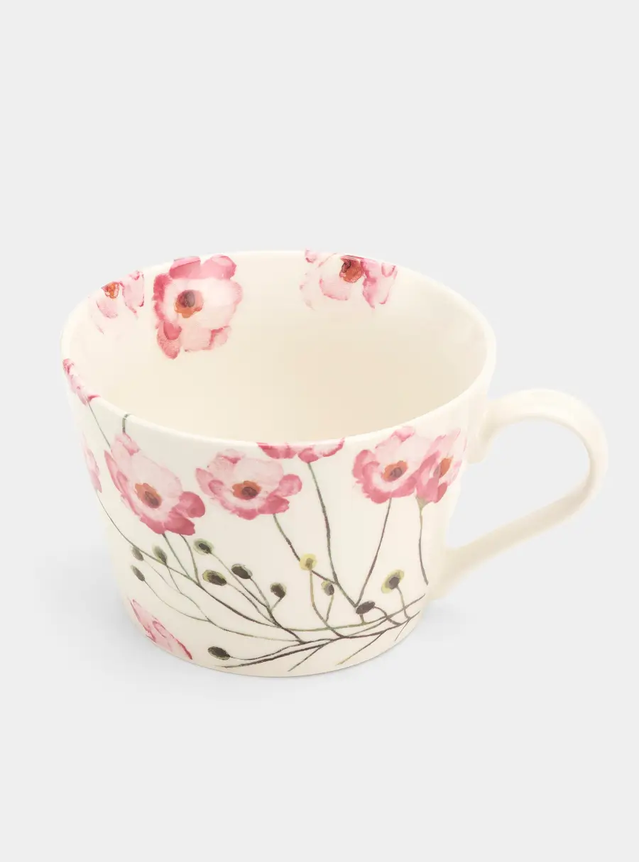 Кружка, 480 мл, фарфор N, белая, Лютик, Magic flowers ,image-4