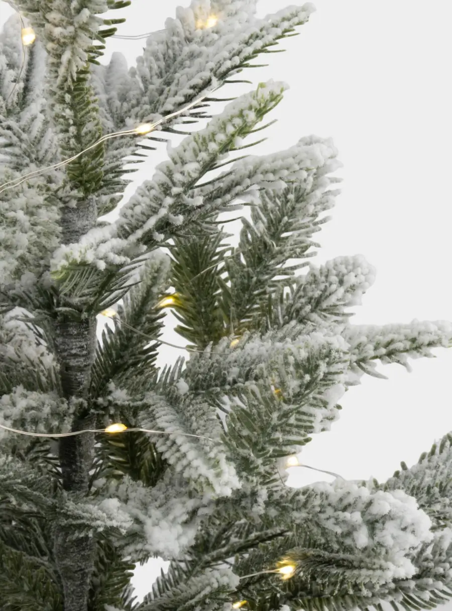 Ель искусственная, 60 см, в крафте, с подсветкой, полиэтилен, Interior natural, image-3