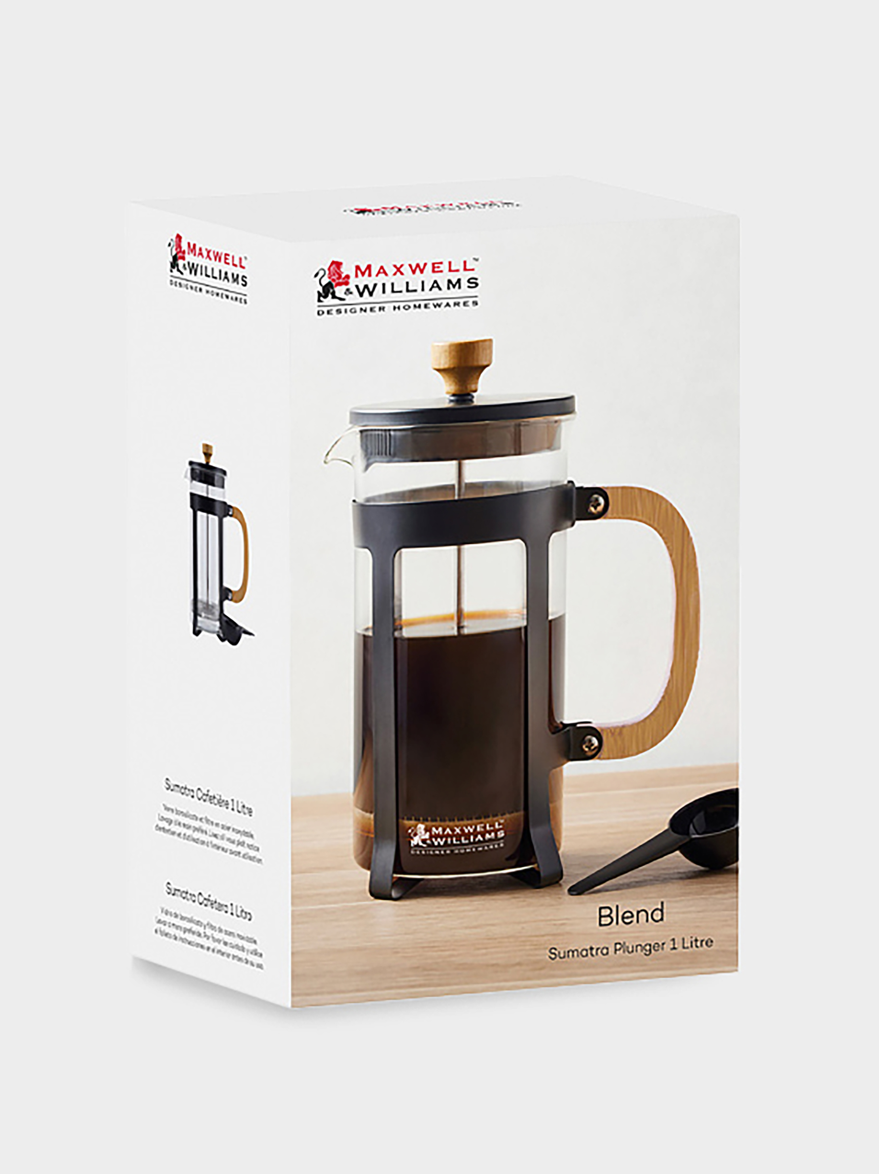 Френч-пресс, 1,0 л, Blend Sumatra, image-3