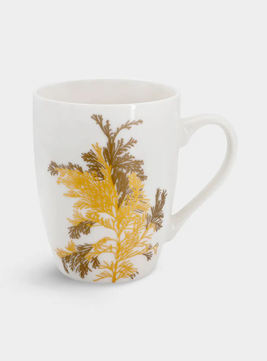 Кружка, 330 мл, 2шт, фарфор P, белый, Singapore ,image-1