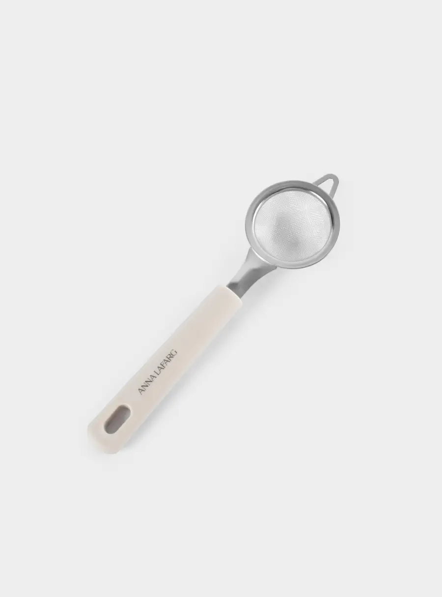 Сито, 7 см, с ручкой, сталь/пластик, серо-бежевое, Universal ,image-2