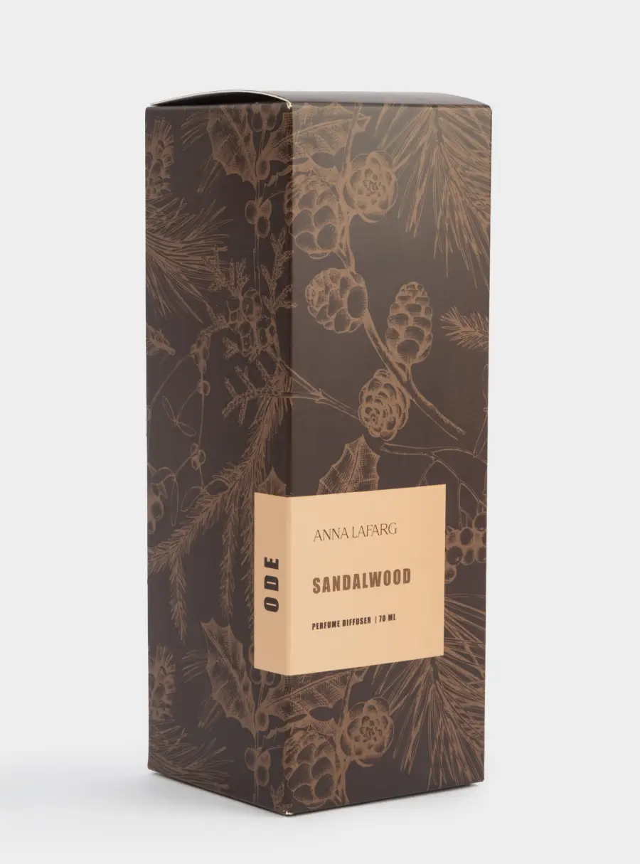 Ароматический диффузор, 70 мл, красный, Sandalwood, Ode ,image-4