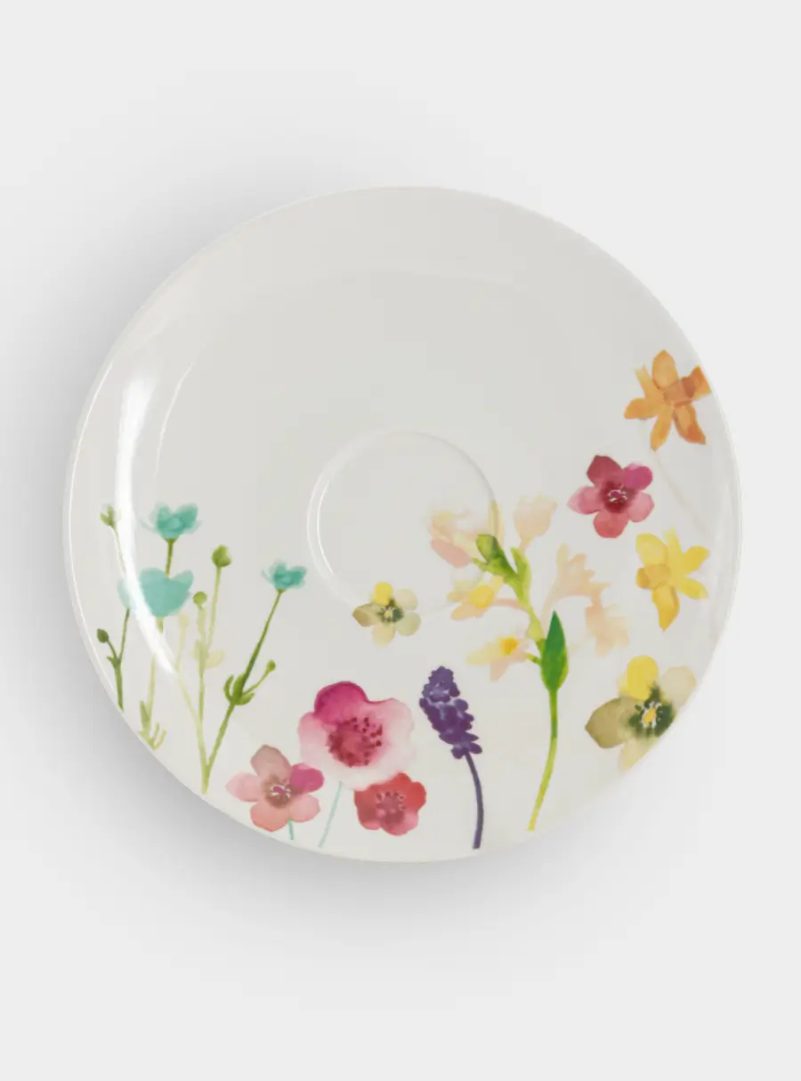 Чашка с блюдцем, 400 мл, Лесные цветы, image-5