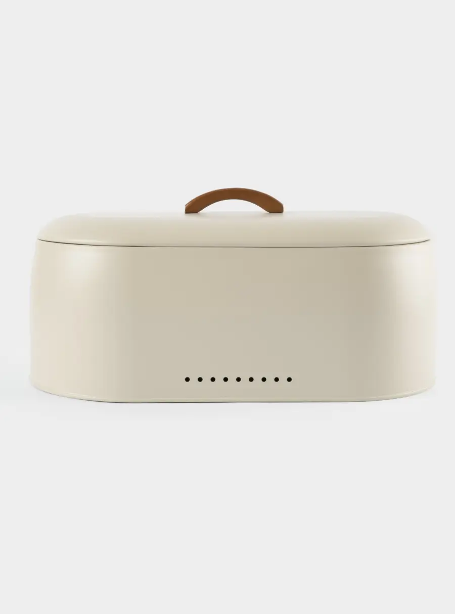 Хлебница, 36х16х20 см, металл/дерево, овальная, бежевая, Retro, image-5