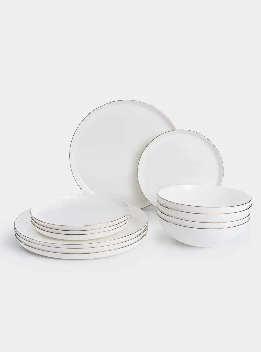 Набор обеденный, 12 пр, Кашемир Голд, image-2