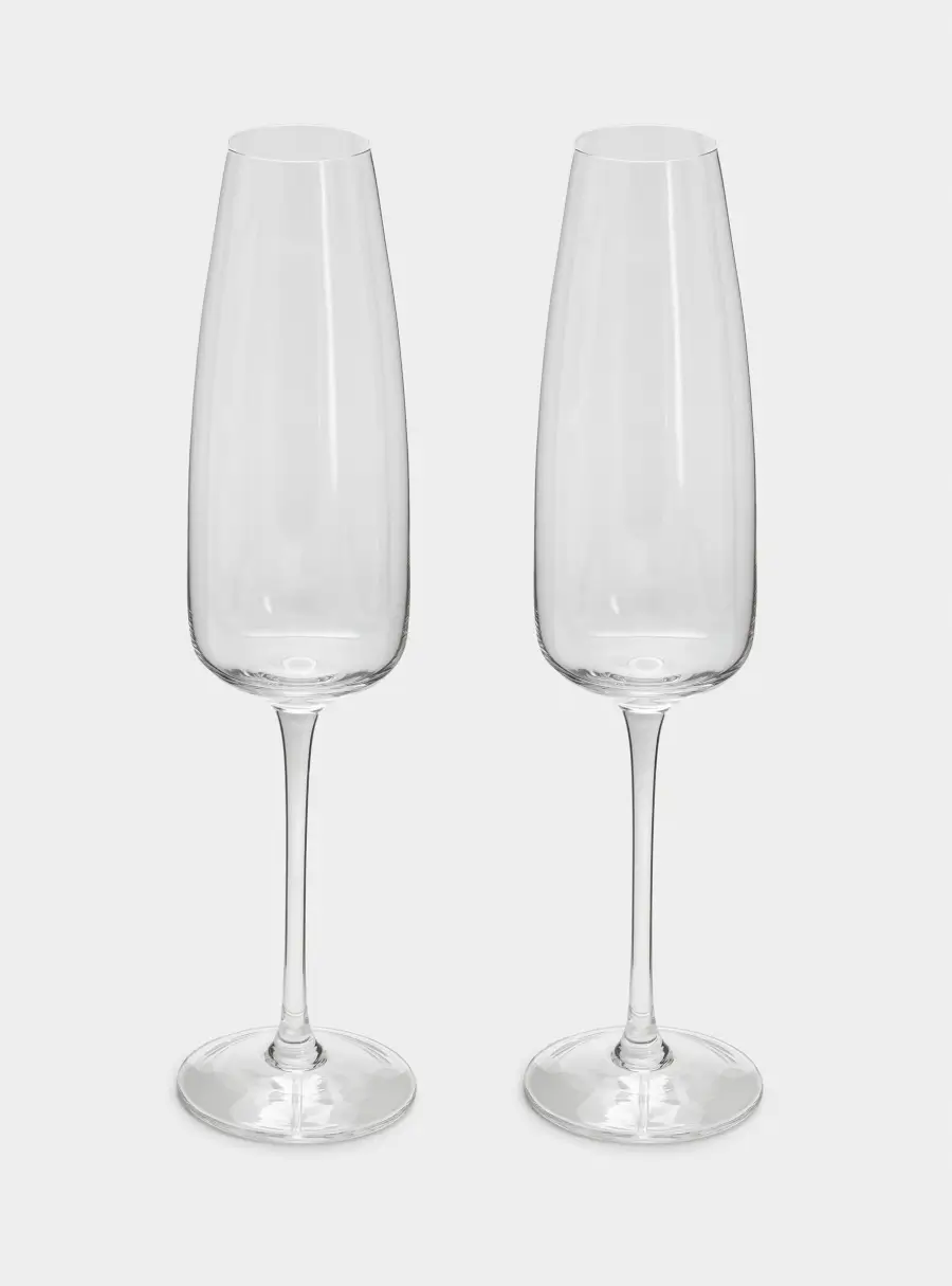 Бокал для шампанского, 300 мл, 2 шт, стекло, Melody ,image-0