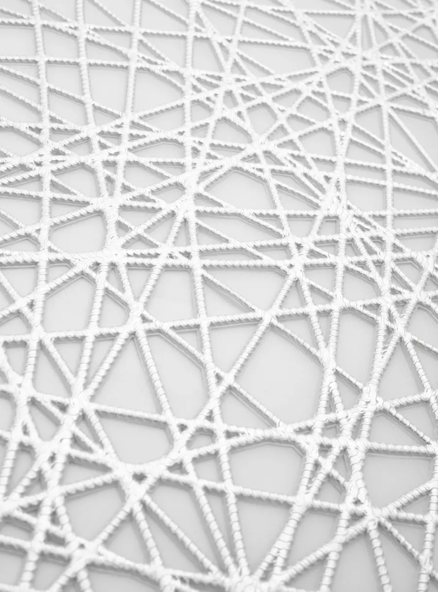 Салфетка под приборы, 38 см, ПВХ, круглая, серебристая, Positano ,image-2