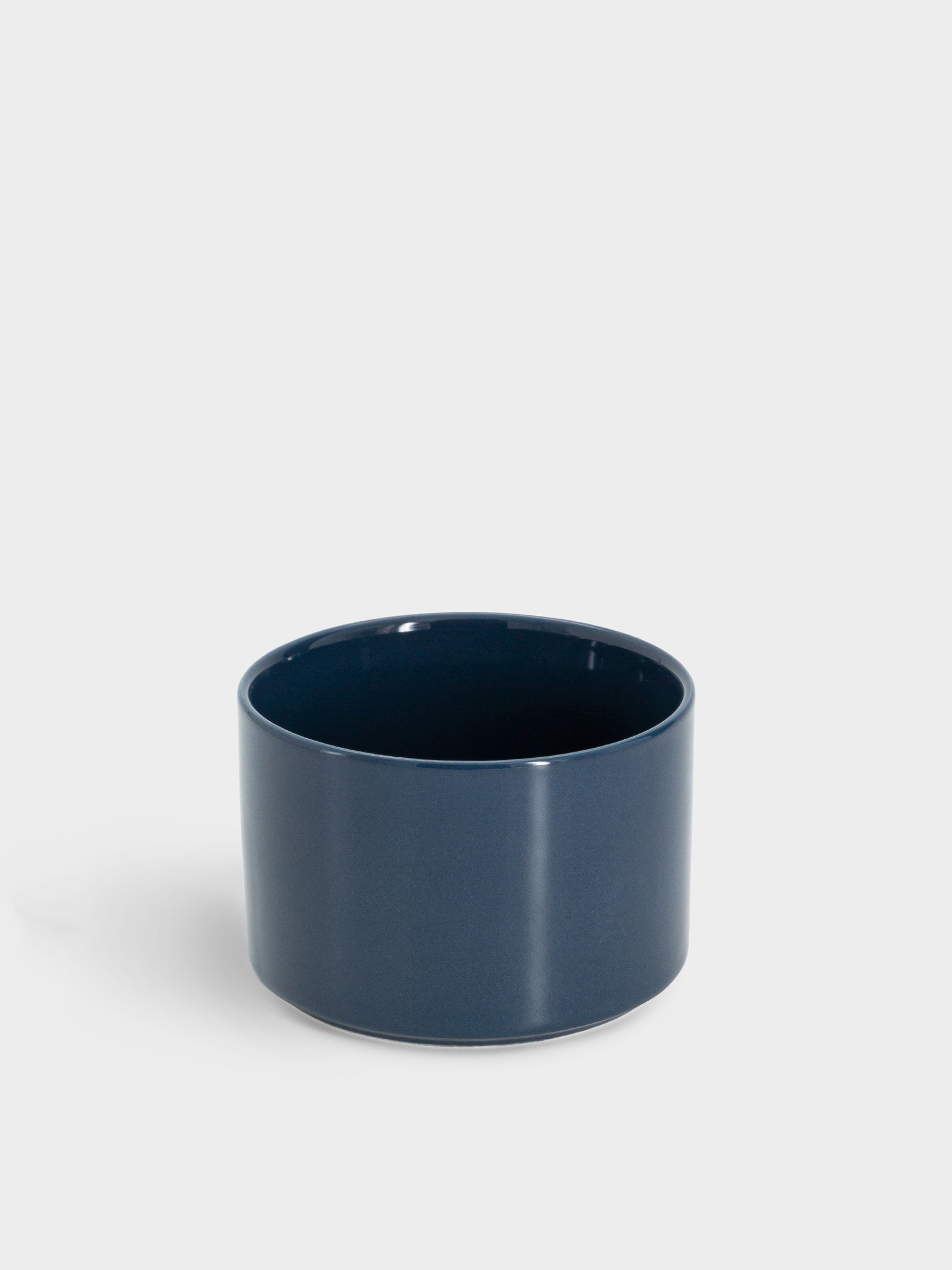 Форма для запекания, 10 см, 355 мл, фарфор P, круглая, синяя, Indulgence, image-0