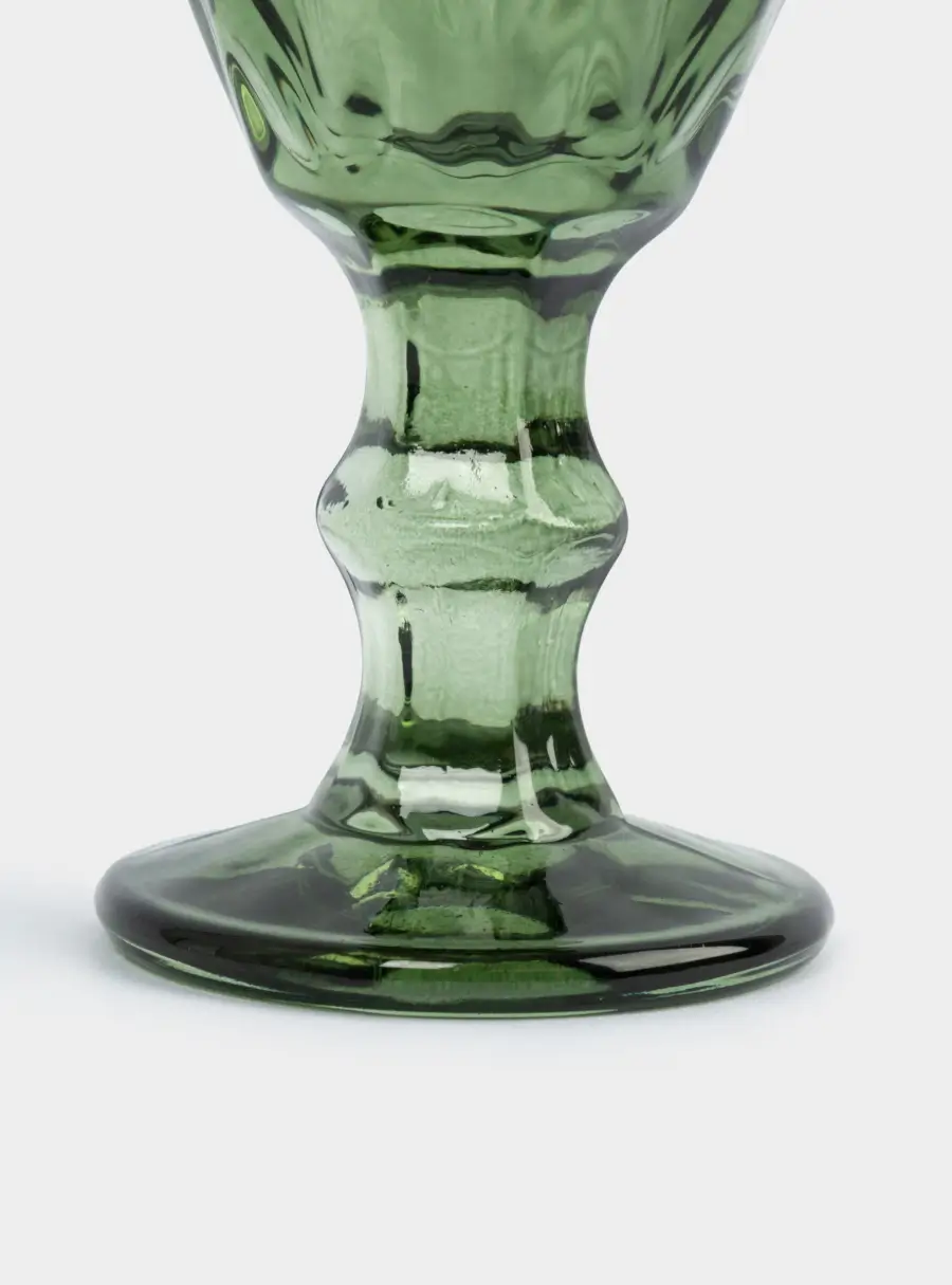 Рюмка, 50 мл, стекло Р, зеленая, Diamond color, image-4