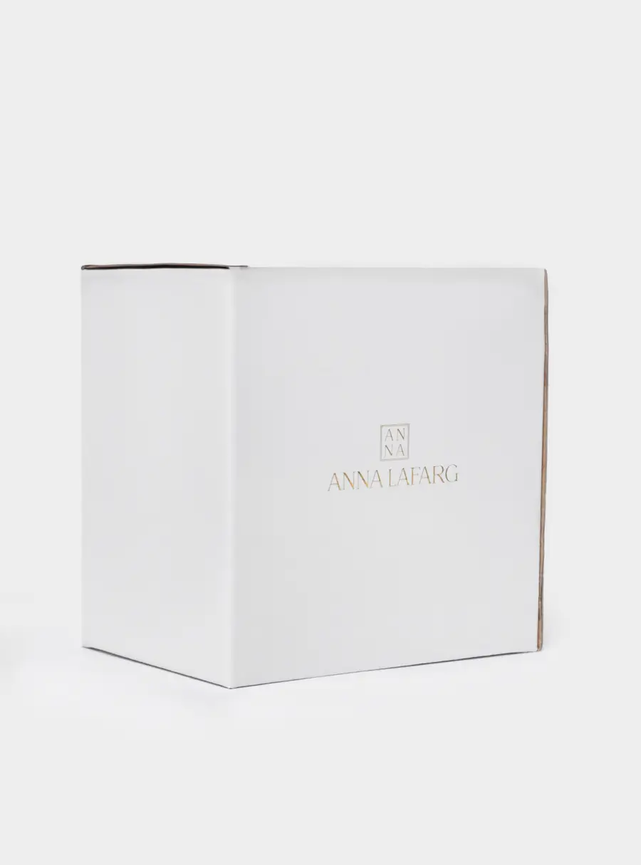 Кружка, 400 мл, керамика D, молочно-красная, Бант, image-6