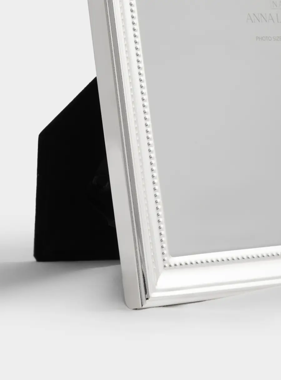 Фоторамка, 18х23 см, пластик/стекло, серебристая, Base, image-4