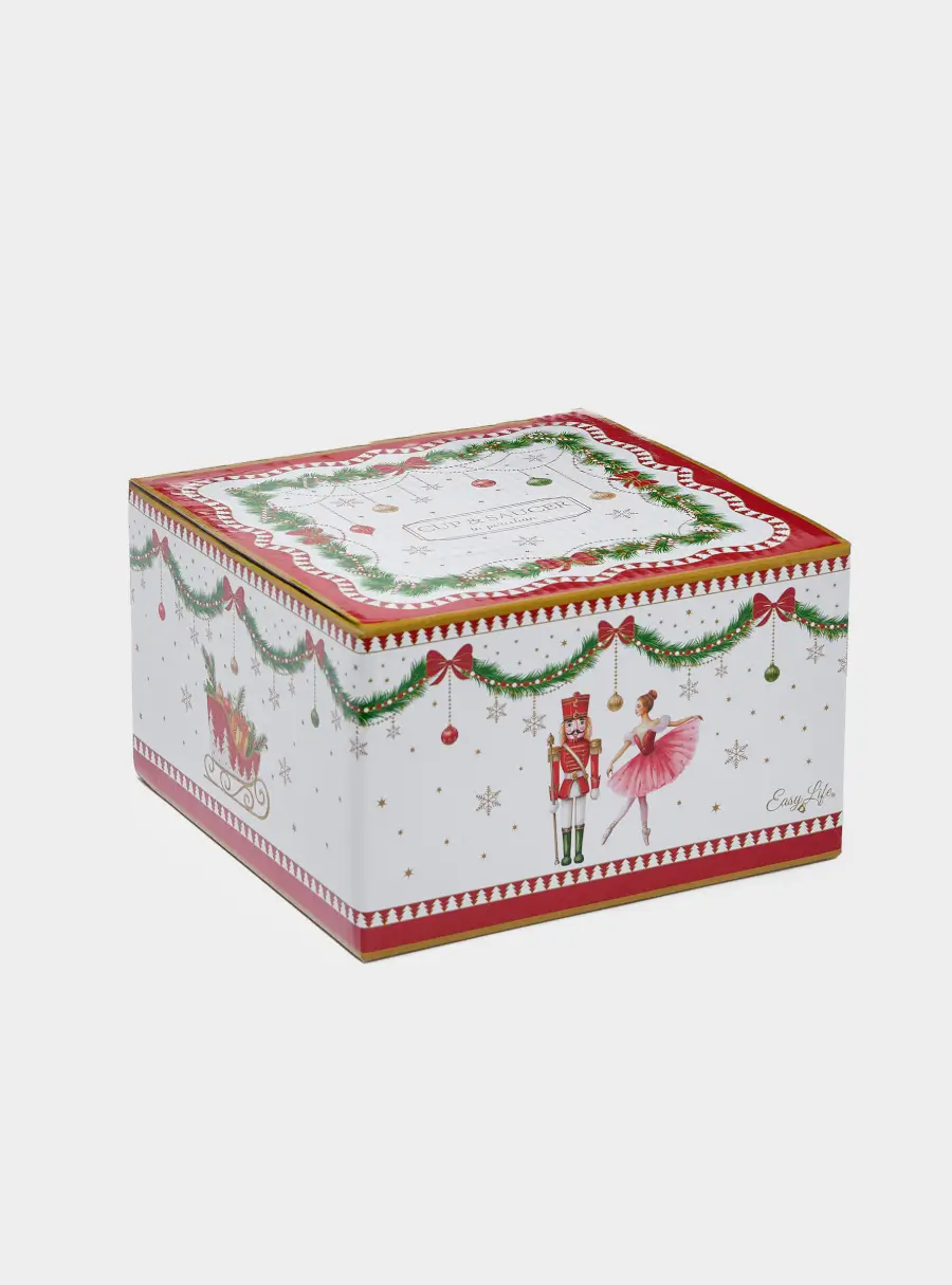 Пара чайная, 1 перс, 2 пр, 200 мл, фарфор P, белая, Щелкунчик и фея, Magie de Noel, image-7