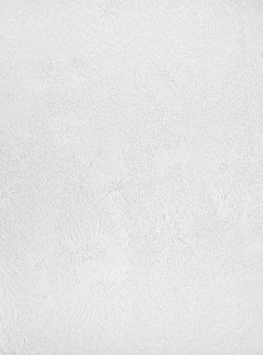 Скатерть, 170х250 см, жаккард, полиэстер, белая, Ели, White forest ,image-2