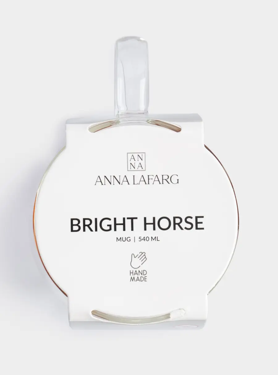 Кружка, 540 мл, стекло Б, Конь, Bright horse ,image-4