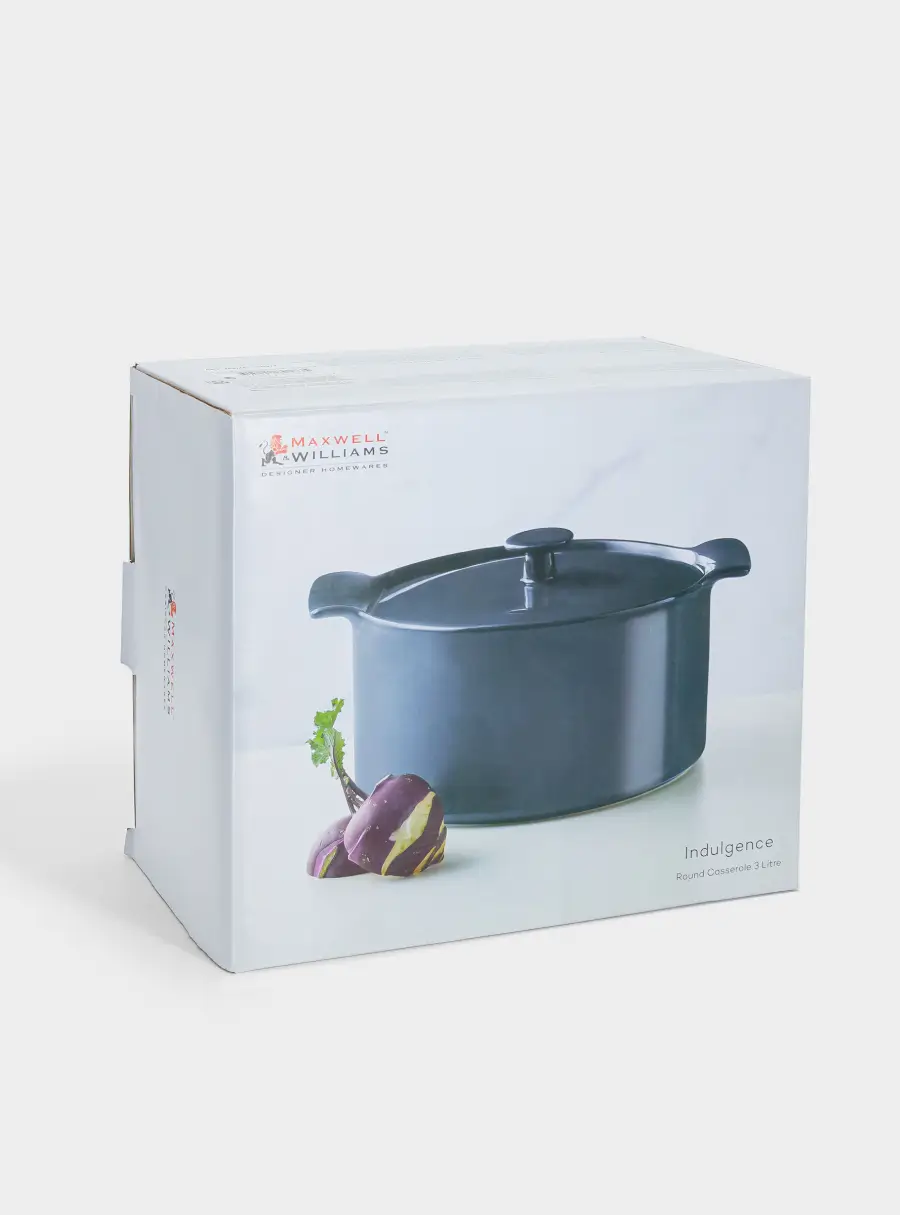 Кастрюля, 3 л, с крышкой, фарфор P, синяя, Indulgence, image-6