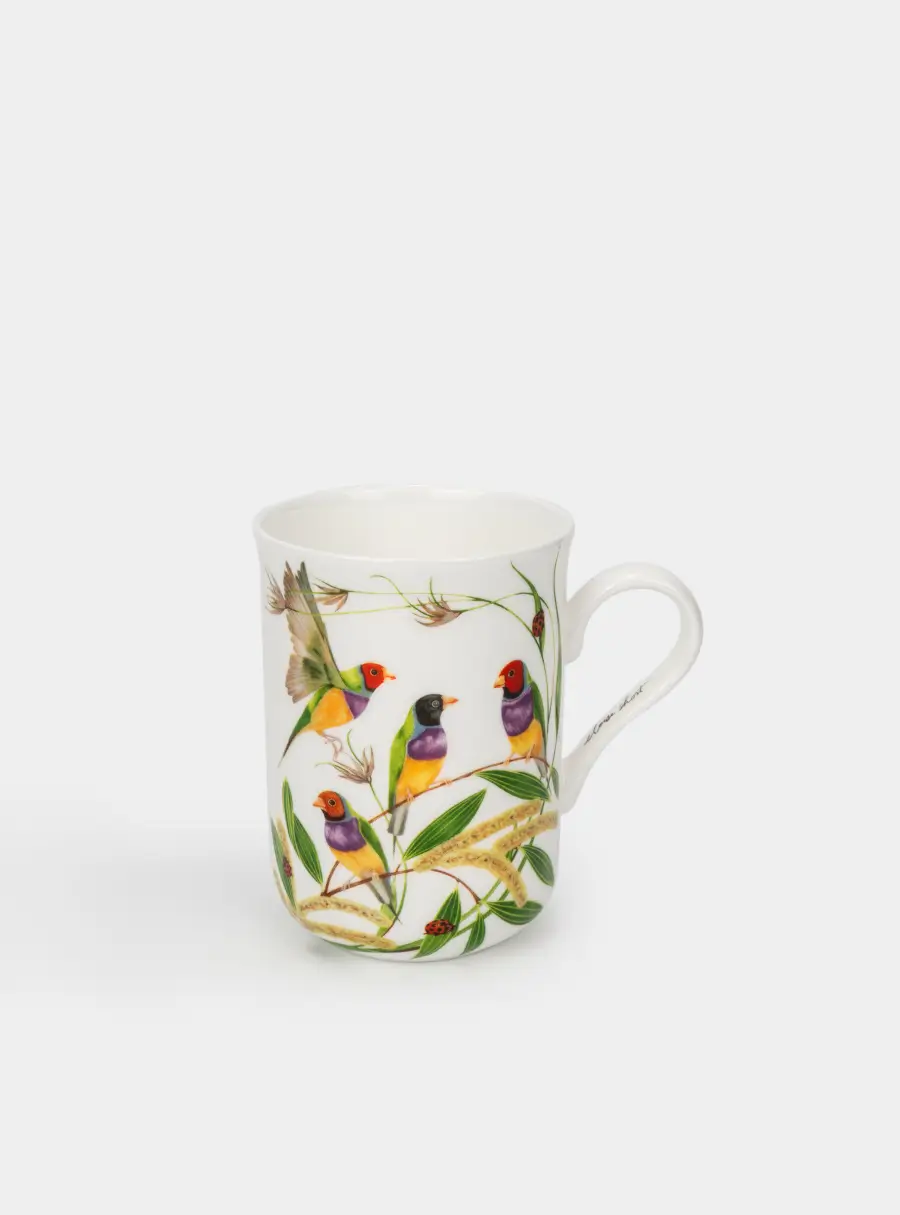 Кружка, 330 мл, фарфор F, белая, Зяблик, Lyric ,image-0
