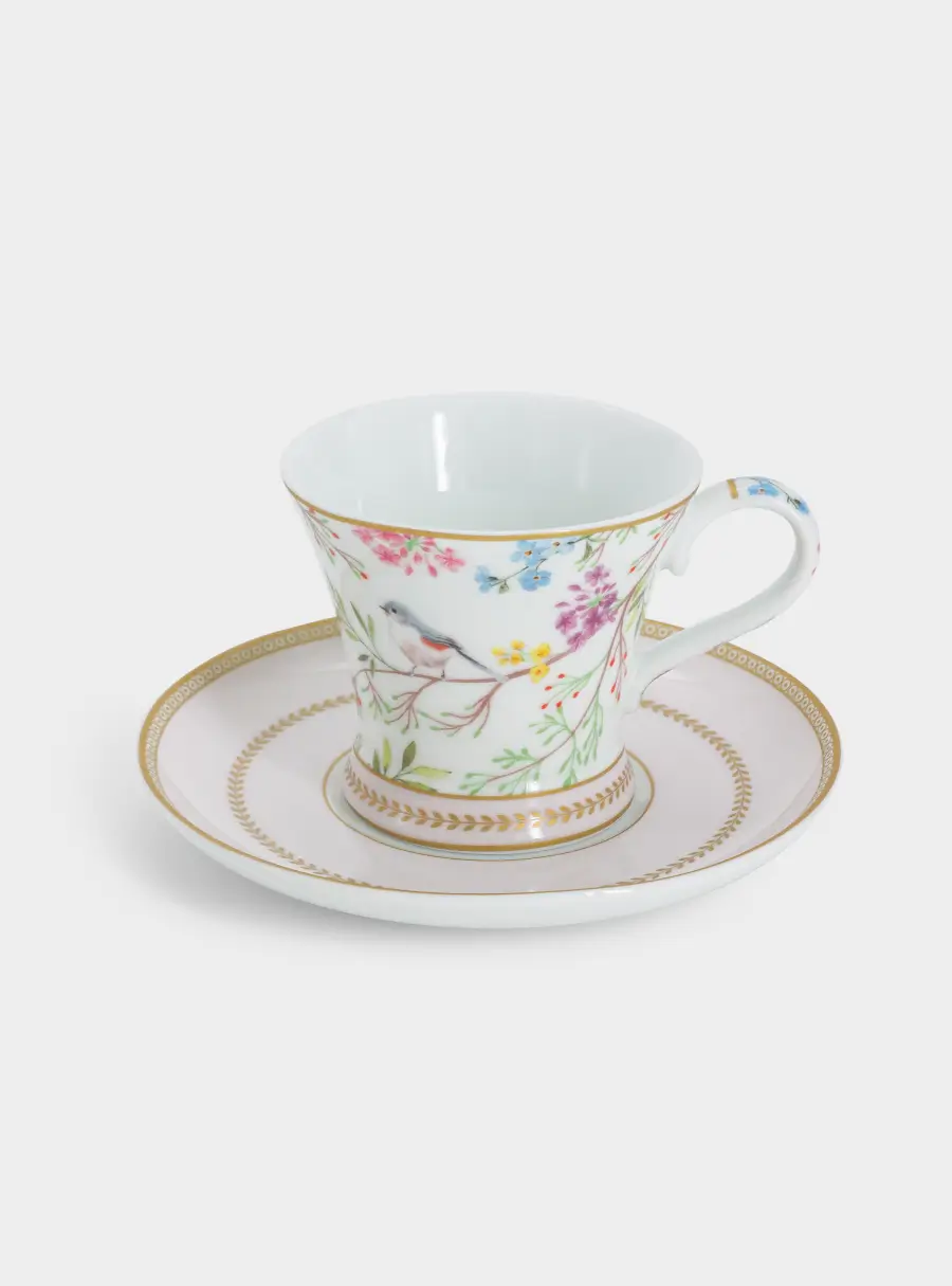 Набор чайный, 2 перс, 4 пр, Пение птиц ,image-3