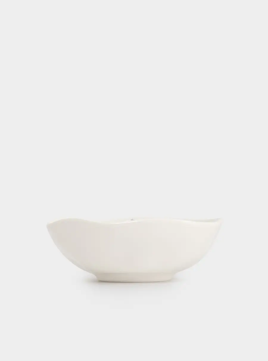 Салатник, 16х6 см, 400 мл, керамика, белый, Рыбка, Sea world ,image-3