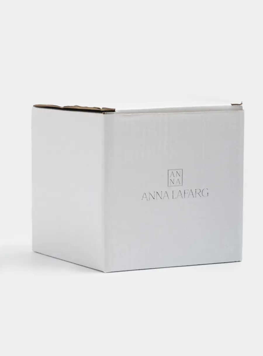 Кружка, 400 мл, керамика, молочная, Олень в шапке и шарфе, Winter Forest, image-3