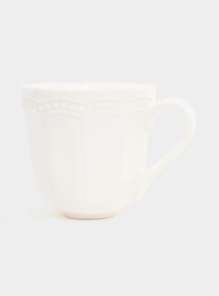 Чашка с блюдцем, 250 мл, белая, Elite, image-4