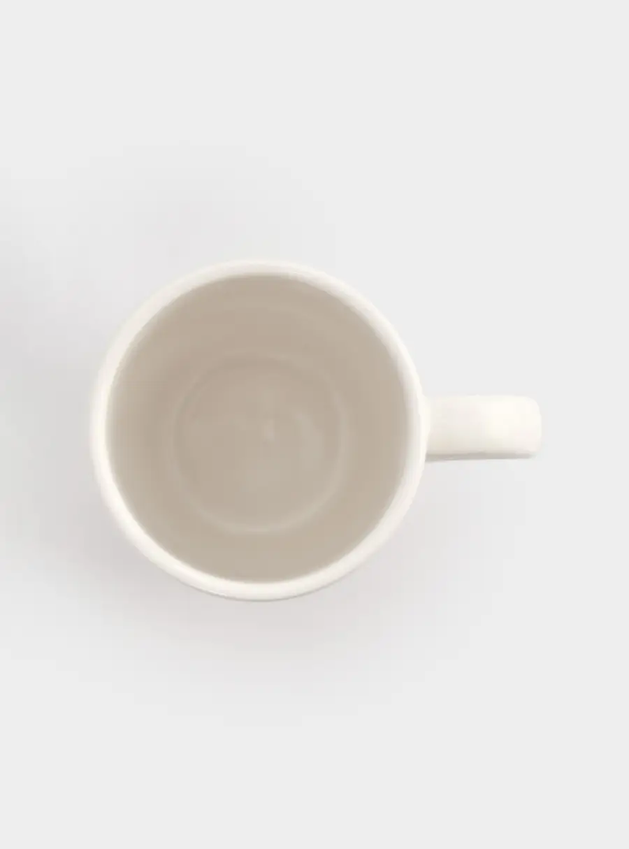 Кружка, 330 мл, керамика, белая, Кролик с цветами, Flower Rabbit, image-4