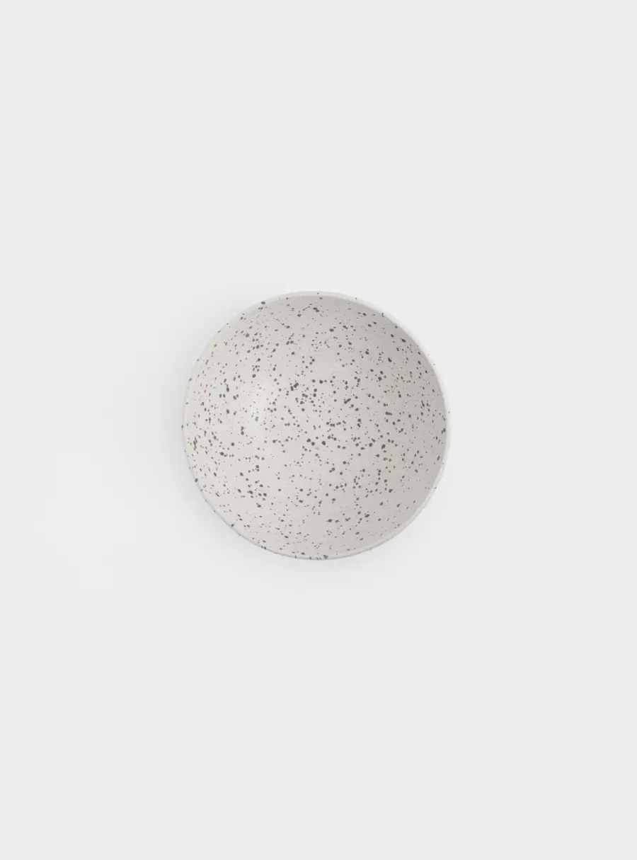 Салатник, 16х6 см, 580 мл, керамика K, белый, в крапинку, Sand ,image-3