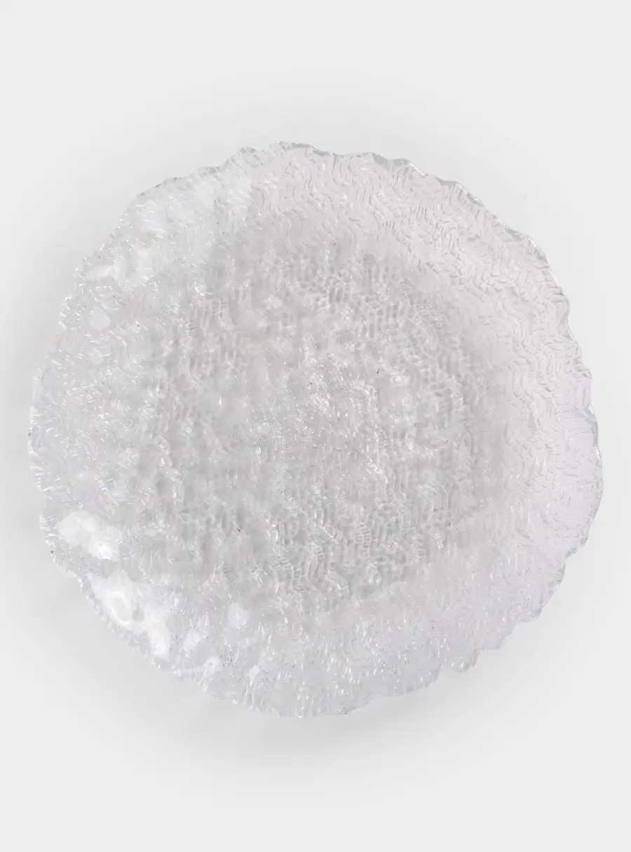 Тарелка обеденная, 26 см, стекло Р, Ripples